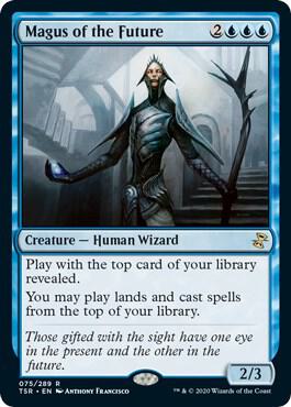 Magus of the Future trading card from Time Spiral: Remastered Magus of the Future - Time Spiral: Remastered Magic: The Gathering trading card