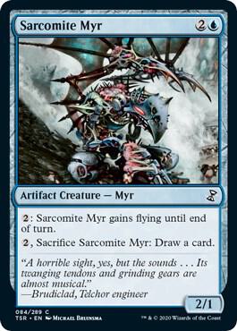 Sarcomite Myr - Time Spiral: Remastered Magic: The Gathering trading card