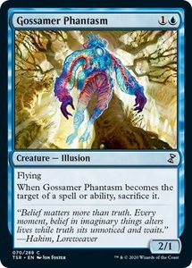 Gossamer Phantasm - Time Spiral: Remastered (TSR) #70 - Common Magic: The Gathering Trading Card