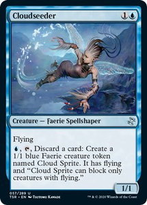 Cloudseeder - Time Spiral: Remastered (TSR) #57 - Uncommon Magic: The Gathering Trading Card