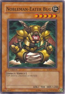 Nobleman-Eater Bug - Soul of the Duelist (SOD) #SOD-EN030 - Common / Short Print YuGiOh Trading Card