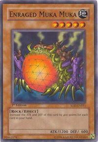 Enraged Muka Muka - Soul of the Duelist (SOD) #SOD-EN031 - Common / Short Print YuGiOh Trading Card