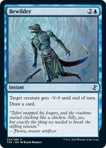 Bewilder - Time Spiral: Remastered (TSR) #53 - Common Magic: The Gathering Trading Card