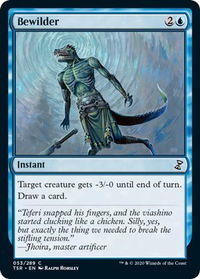 Bewilder - Time Spiral: Remastered (TSR) #53 - Common Magic: The Gathering Trading Card