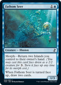 Fathom Seer - Time Spiral: Remastered (TSR) #68 - Common Magic: The Gathering Trading Card