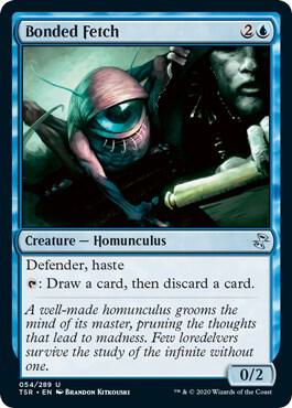 Bonded Fetch trading card from Time Spiral: Remastered Bonded Fetch - Time Spiral: Remastered Magic: The Gathering trading card