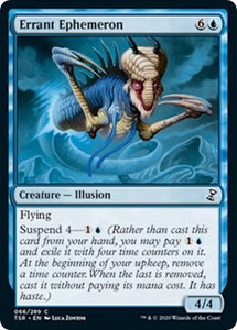 Errant Ephemeron - Time Spiral: Remastered (TSR) #66 - Common Magic: The Gathering Trading Card