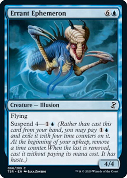 Errant Ephemeron trading card from Time Spiral: Remastered Errant Ephemeron - Time Spiral: Remastered Magic: The Gathering trading card