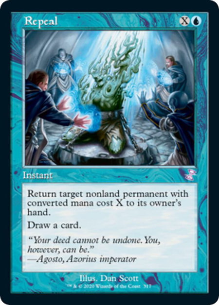 Repeal - Time Spiral: Remastered Magic: The Gathering trading card