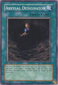 Abyssal Designator - Soul of the Duelist (SOD) #SOD-EN040 - Common / Short Print YuGiOh Trading Card