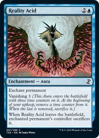 Reality Acid - Time Spiral: Remastered (TSR) #81 - Common Magic: The Gathering Trading Card