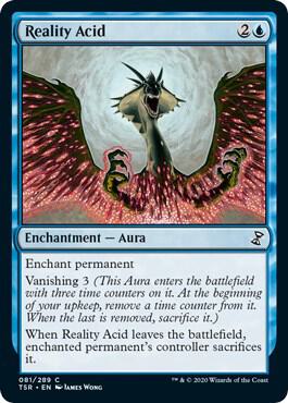 Reality Acid trading card from Time Spiral: Remastered Reality Acid - Time Spiral: Remastered Magic: The Gathering trading card
