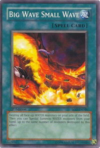 Big Wave Small Wave - Soul of the Duelist (SOD) #SOD-EN046 - Common / Short Print YuGiOh Trading Card