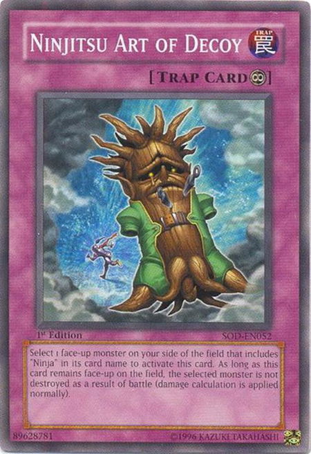 Ninjitsu Art of Decoy - Soul of the Duelist YuGiOh trading card