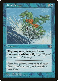 Tidal Surge - Portal Second Age (P02) #56 - Common Magic: The Gathering Trading Card
