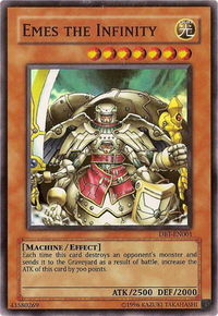 Emes the Infinity - Destiny Board Traveler Promo (DBT) #DBT-EN001 - Super Rare YuGiOh Trading Card
