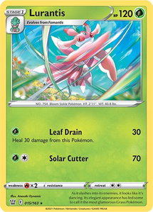 Lurantis - SWSH05: Battle Styles (SWSH05) #015/163 - Rare Pokémon Trading Card