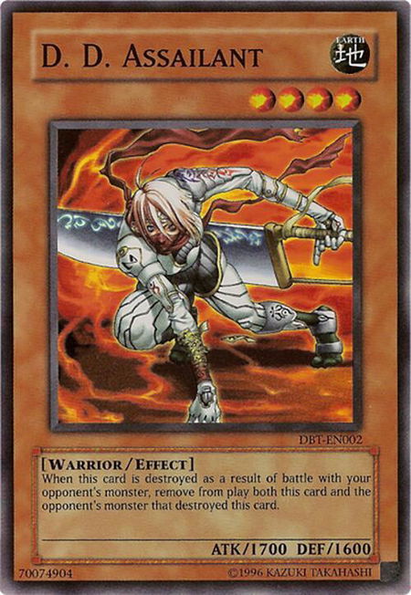 D.D. Assailant trading card from Destiny Board Traveler Promo D.D. Assailant - Destiny Board Traveler Promo YuGiOh trading card