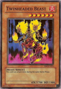 Twinheaded Beast - Destiny Board Traveler Promo (DBT) #DBT-EN003 - Super Rare YuGiOh Trading Card