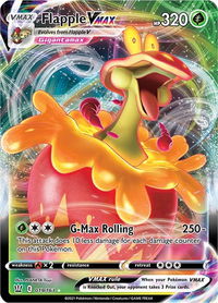 Flapple VMAX - SWSH05: Battle Styles (SWSH05) #019/163 - Ultra Rare Pokémon Trading Card