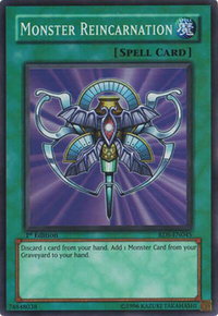Monster Reincarnation - Rise of Destiny (RDS) #RDS-EN045 - Super Rare YuGiOh Trading Card