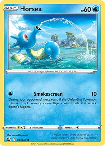 Horsea - SWSH05: Battle Styles (SWSH05) #031/163 - Common Pokémon Trading Card