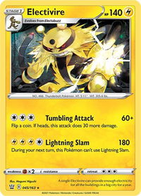 Electivire - SWSH05: Battle Styles (SWSH05) #045/163 - Rare Pokémon Trading Card