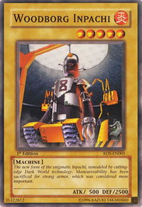 Woodborg Inpachi - Rise of Destiny (RDS) #RDS-EN001 - Common / Short Print YuGiOh Trading Card