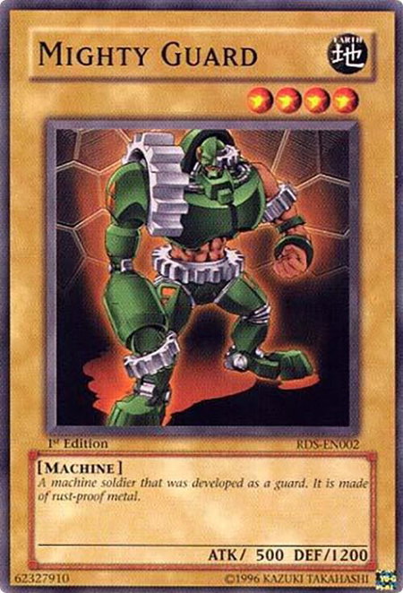 Mighty Guard - Rise of Destiny YuGiOh trading card