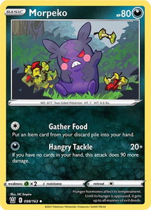 Morpeko - SWSH05: Battle Styles (SWSH05) #098/163 - Uncommon Pokémon Trading Card
