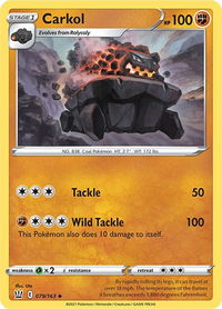 Carkol - SWSH05: Battle Styles (SWSH05) #079/163 - Uncommon Pokémon Trading Card
