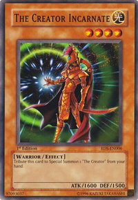 The Creator Incarnate - Rise of Destiny (RDS) #RDS-EN006 - Common / Short Print YuGiOh Trading Card