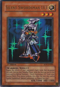 Silent Swordsman LV3 - Rise of Destiny (RDS) #RDS-EN009 - Ultra Rare YuGiOh Trading Card