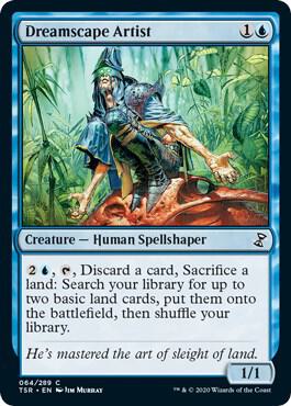 Dreamscape Artist - Time Spiral: Remastered Magic: The Gathering trading card