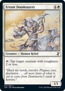 Errant Doomsayers - Time Spiral: Remastered (TSR) #17 - Common Magic: The Gathering Trading Card