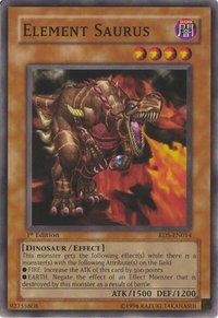 Element Saurus - Rise of Destiny (RDS) #RDS-EN014 - Common / Short Print YuGiOh Trading Card