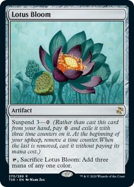Lotus Bloom - Time Spiral: Remastered Magic: The Gathering trading card