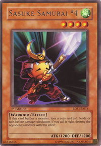 Sasuke Samurai #4 - Rise of Destiny (RDS) #RDS-EN016 - Rare YuGiOh Trading Card