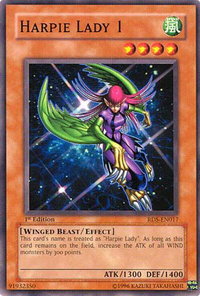 Harpie Lady 1 - Rise of Destiny (RDS) #RDS-EN017 - Common / Short Print YuGiOh Trading Card