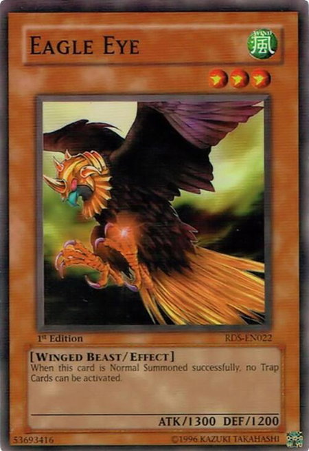 Eagle Eye - Rise of Destiny YuGiOh trading card