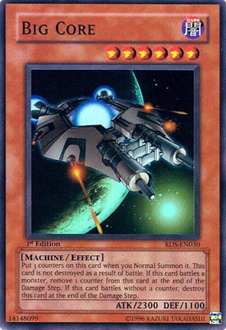Big Core - Rise of Destiny YuGiOh trading card