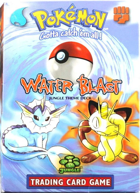 Jungle Theme Deck - "Water Blast" - Jungle Pokémon trading card