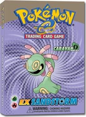 Sandstorm Theme Deck - "Caravan" - Sandstorm Pokémon trading card