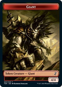Giant Token - Time Spiral: Remastered (TSR) #7 - Token Magic: The Gathering Trading Card