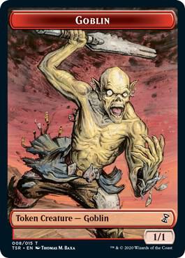 Goblin Token trading card from Time Spiral: Remastered Goblin Token - Time Spiral: Remastered Magic: The Gathering trading card