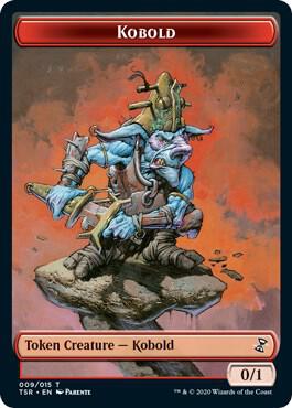 Kobold Token trading card from Time Spiral: Remastered Kobold Token - Time Spiral: Remastered Magic: The Gathering trading card