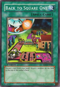 Back to Square One - Rise of Destiny (RDS) #RDS-EN044 - Common / Short Print YuGiOh Trading Card