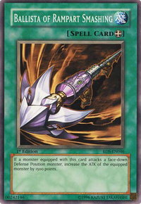 Ballista of Rampart Smashing - Rise of Destiny (RDS) #RDS-EN046 - Common / Short Print YuGiOh Trading Card