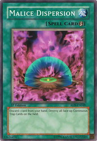 Malice Dispersion - Rise of Destiny (RDS) #RDS-EN048 - Common / Short Print YuGiOh Trading Card