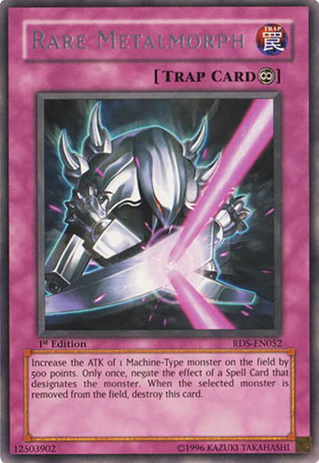 Rare Metalmorph - Rise of Destiny YuGiOh trading card